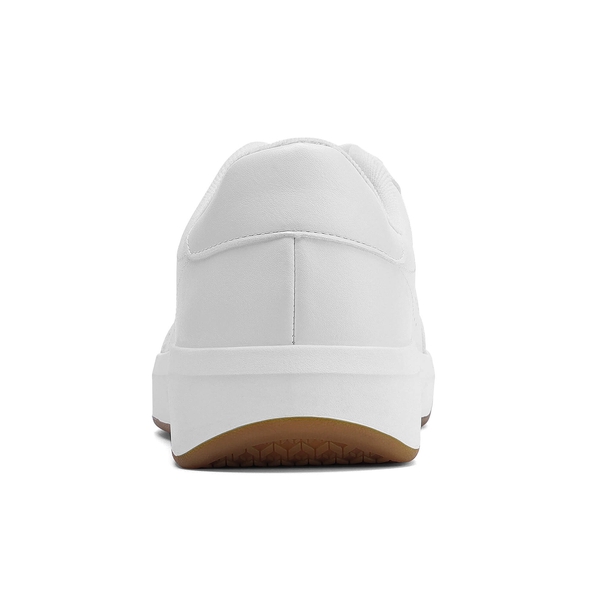 Men's Arch Support Fashion Sneakers - WHITE - 3